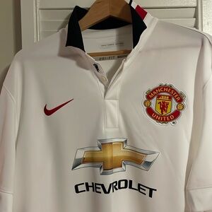 2014-2015 Manchester United away kit. Excellent condition. Nike size XL
